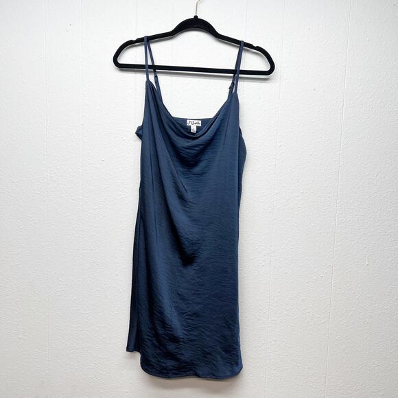 J for Justify Y2K Cow Neck Dress Womens Medium Party Homecoming Wedding Guest - Picture 1 of 14